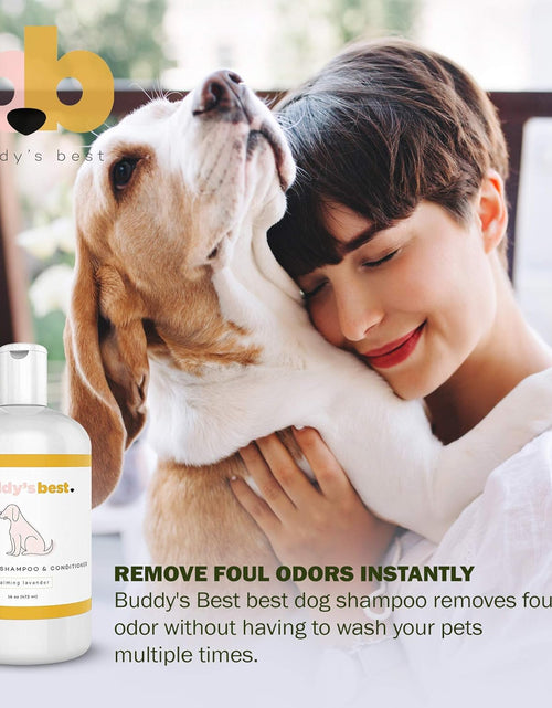 Load image into Gallery viewer, , Dog Shampoo and Conditioner in One - Hypoallergenic, Oatmeal Shampoo for Dogs with Sensitive Skin - Moisturizing Dog Wash
