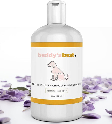 , Dog Shampoo and Conditioner in One - Hypoallergenic, Oatmeal Shampoo for Dogs with Sensitive Skin - Moisturizing Dog Wash