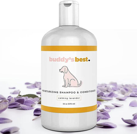 , Dog Shampoo and Conditioner in One - Hypoallergenic, Oatmeal Shampoo for Dogs with Sensitive Skin - Moisturizing Dog Wash