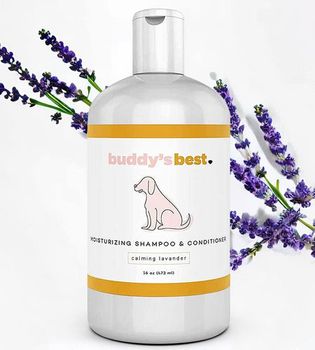 , Dog Shampoo and Conditioner in One - Hypoallergenic, Oatmeal Shampoo for Dogs with Sensitive Skin - Moisturizing Dog Wash